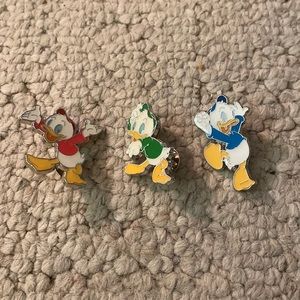 Disney Huey, Duey, and Louie Enamel Pin Set